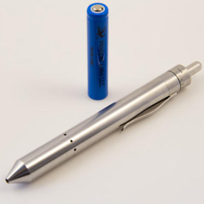 Grasshopper |The World's Best Portable Vape | Loose-Leaf | Water Compatible | Lifetime Warranty

Batteries are on the way and will be shipping soon. 
•
•
•
#madeformore #madeinamerica #vapepen #vape #420 #tech #hightech #style #vaporizer #vaporents #trees #madebyhand #amazing