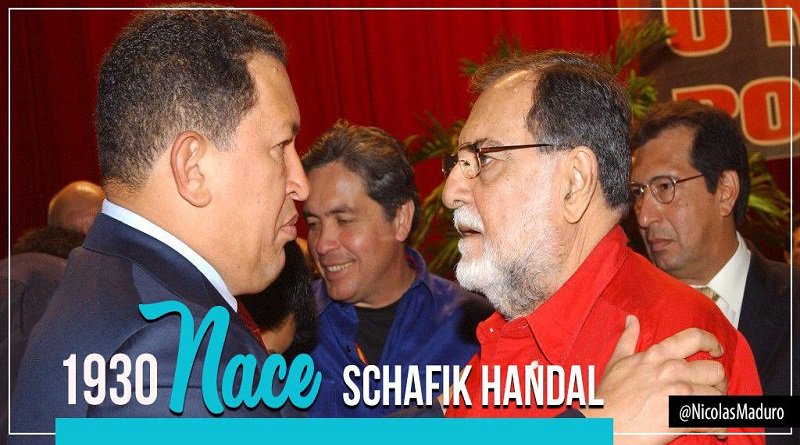 Venezuela celebra natalicio del líder revolucionario salvadoreño Shafik Handal bit.ly/2nLKdLe #PuebloHeroicoDePaz