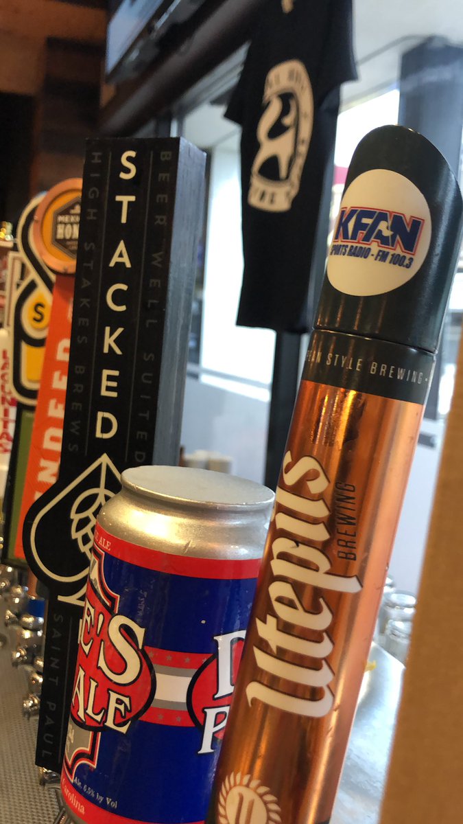 RivalHouseSTP's tweet photo. Bloodys and @PowerTripKFAN beer!! To bad @AjKFAN couldn’t pull off a win 😢. YOU BLEW IT!!! Come see us anyways!! https://t.co/mP9AD0wGPr