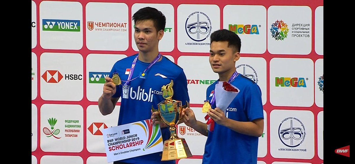BadmintonTalk's tweet image. Leo Rolly Carnando/Daniel Marthin

☑️ International Series
☑️ International Challenge
☑️ Asia Junior Championships
☑️ Suhandinata Cup Trophy
☑️ World Junior Championships / Eye Level Cup Trophy

Bibit yang ditunggu di BWF Tour!!

Selamat untuk kalian!!

#WJC2019