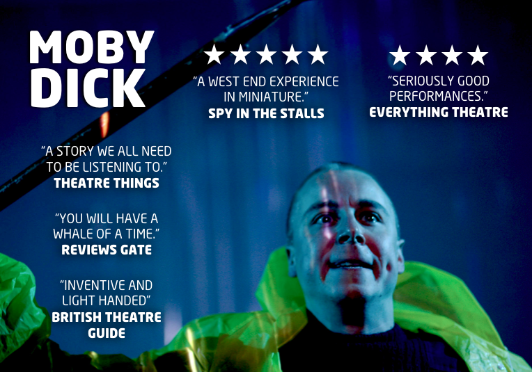 5 Reviews in. So much positivity: "This is a production bursting at the scenes with creativity." £10 Tuesdays: bit.ly/2Zhllvv code: PEQUOD #cheaptickets #londontheatre #specialoffer