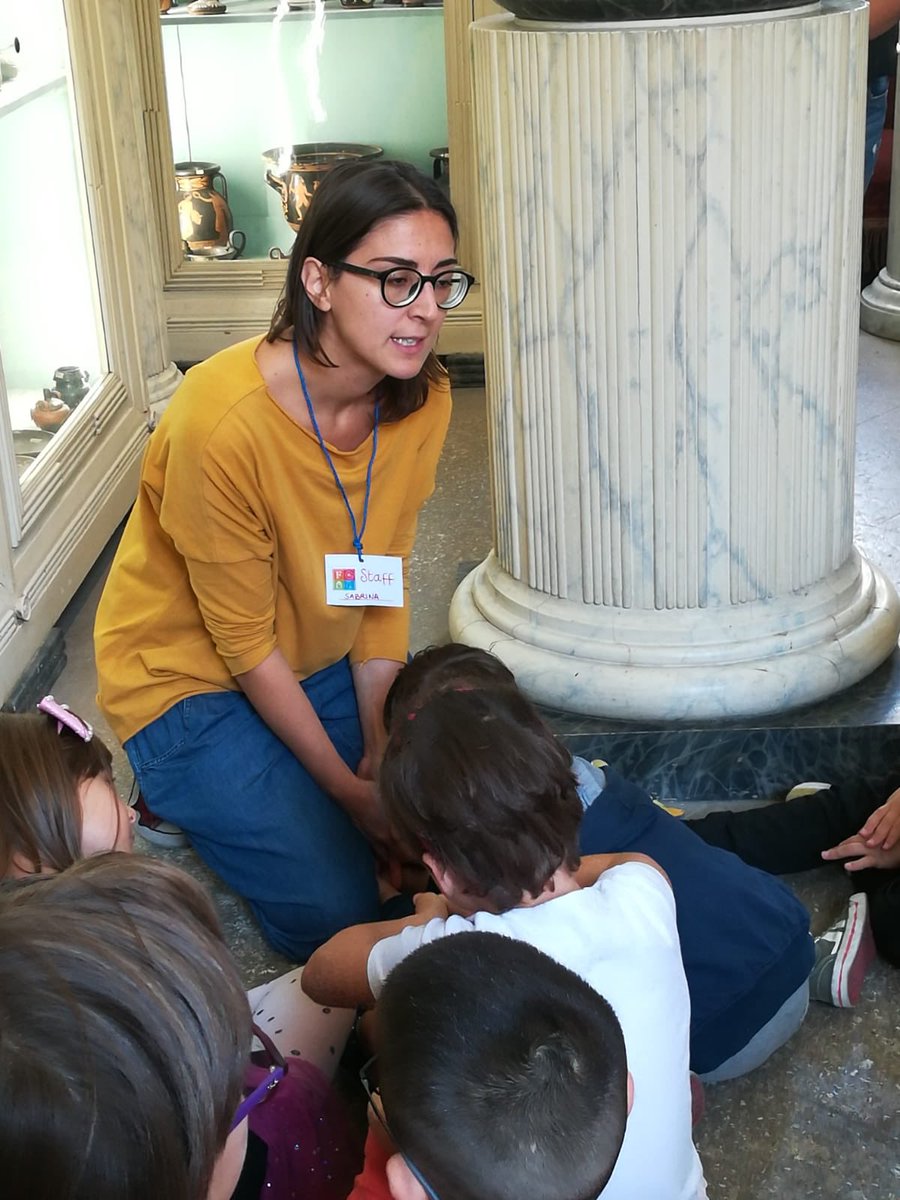 lacapagrossa's tweet photo. Bellissima mattinata al @museojatta di Ruvo per la giornata @famigliealmuseo: tanti bambini, tante famiglie per un laboratorio gratuito con Sabrina Vendola.
#famu2019 #famigliealmuseo #coworking https://t.co/Edx8v23ZIl