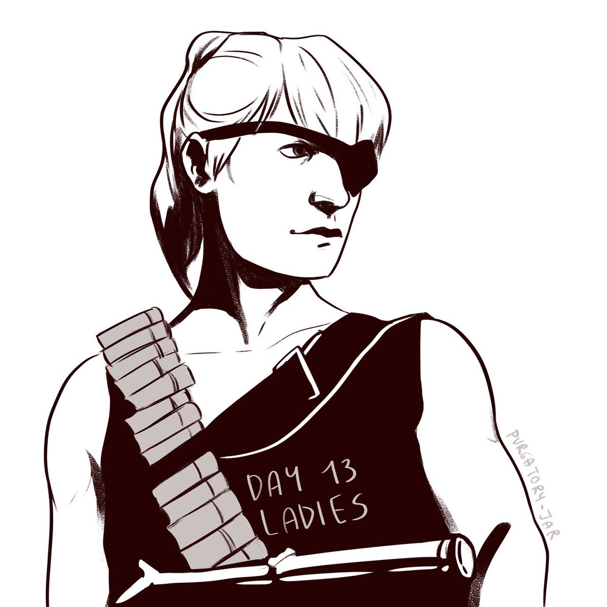 JarPurgatory's tweet photo. Day 13 - Ladies. Cause I have a major crush on Charlie ❤️ https://t.co/YFuAg75CN9