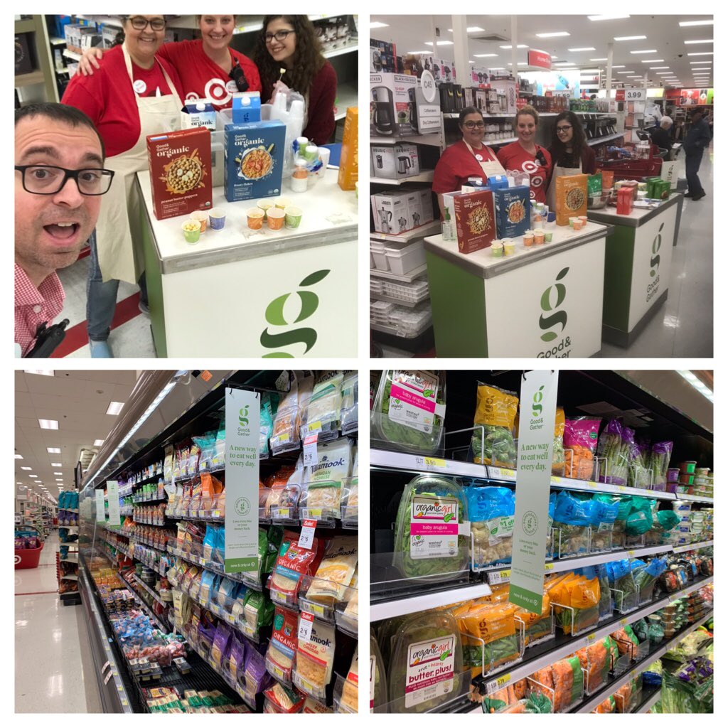 Outstanding job to our entire team working together to make our Good &amp; Gather launch such a success.   ETL Jim, TM Amanda and TL Adam thank you to you and your teams for all their hard work these past few weeks.  The sets look Amazing!!  #good&amp;gather <a href="/Target/">Target</a>