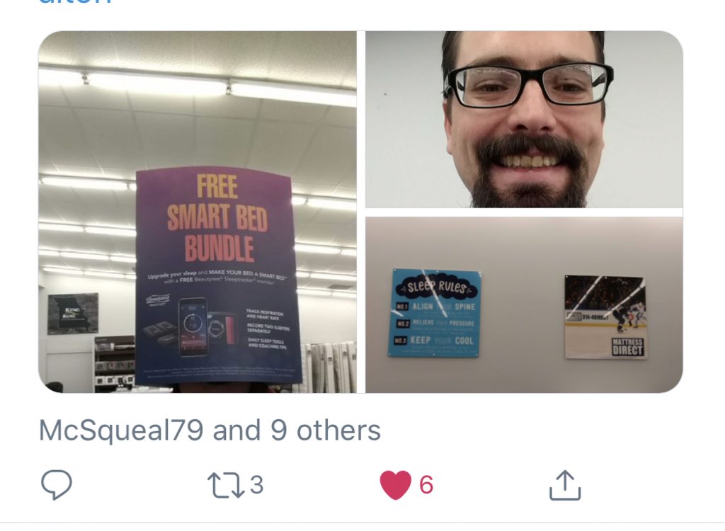 stlmattress's tweet photo. Looks like @mcsqueal79 is on a 💻 laptop on Alton. But he’s not! https://t.co/31lpjolZ8M #alton #haunted #piasa #piasabird #sleep #sleeprules #mattress #mattressdirect #free #win #SundayThoughts #SundayFunday https://t.co/ExGe2CpgwM