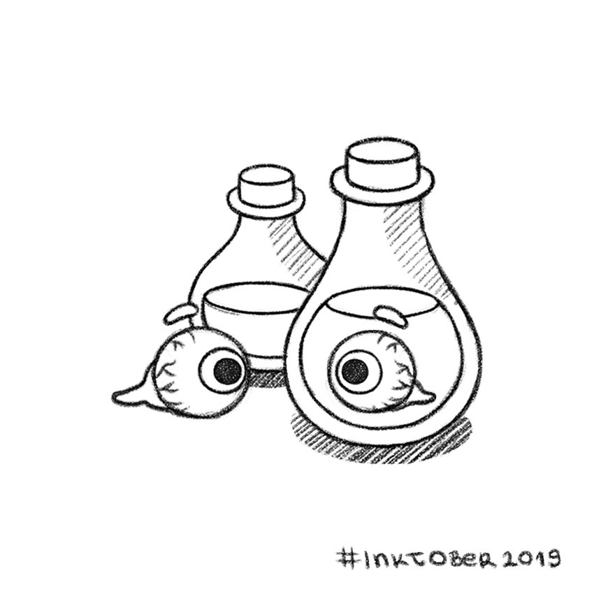 Think this one might be too spooky🎃.
#inktober #inktober2019 #childrensillustration