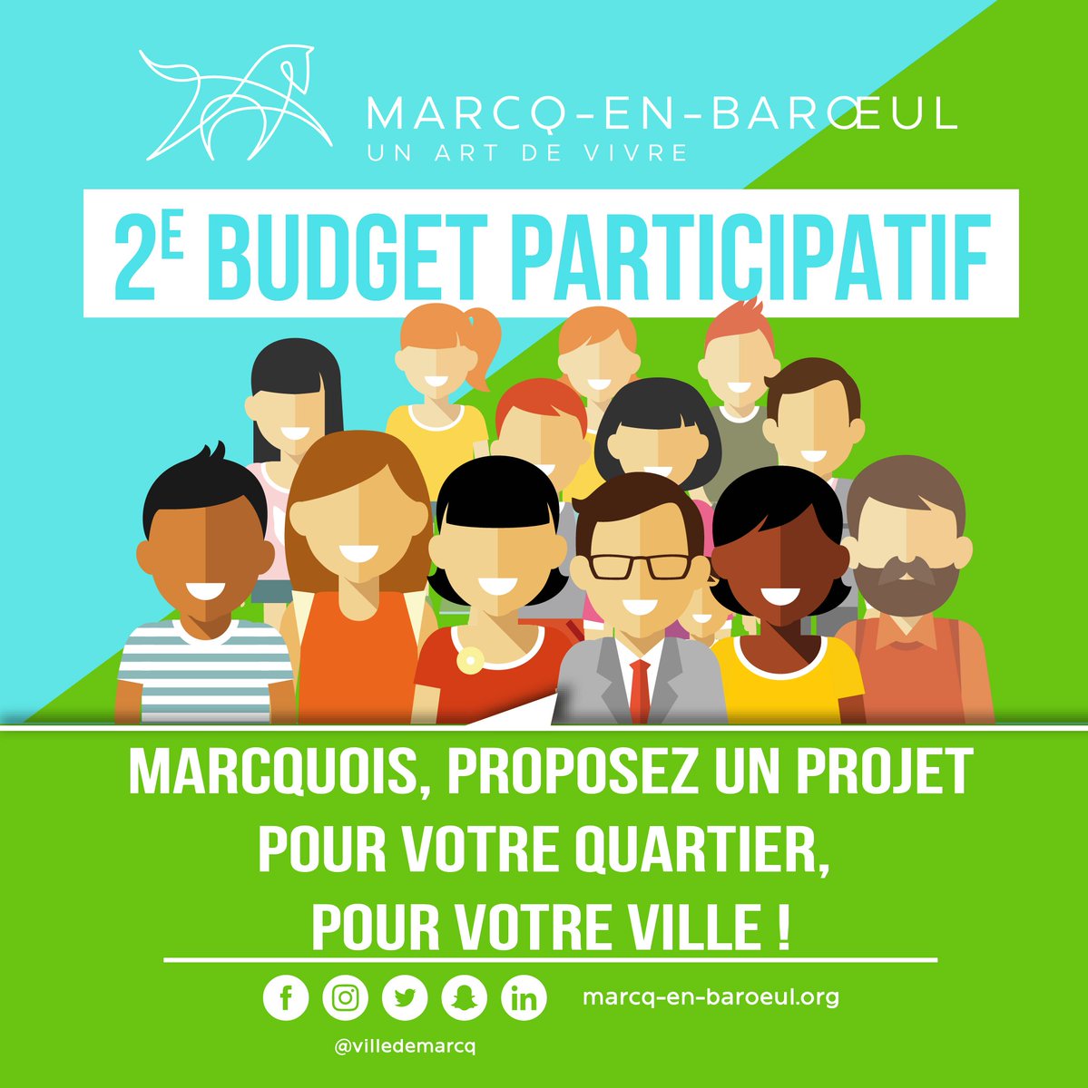 Marcq En Baroeul On Twitter Budget Participatif 2 Deposez Votre Projet Ou Rejoignez La Commission Deja 15 Projets Deposes Dans Le Cadre Du Budgetparticipatif A Votre Tour Vous Avez Jusqu Au 18