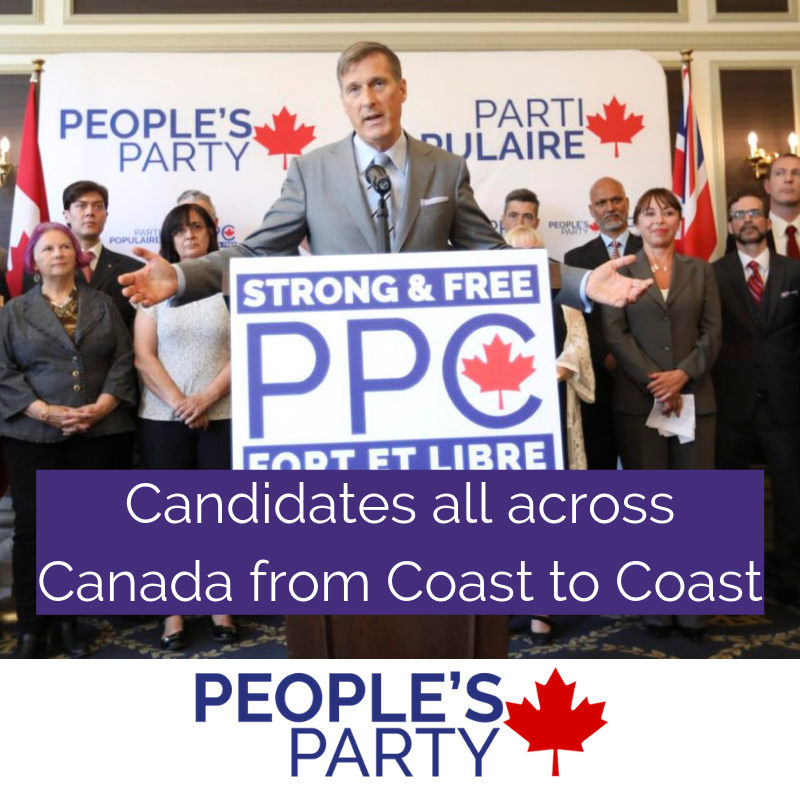 peoplespch's tweet photo. The PPC has 315 candidates across Canada that will stand on the ballot for this months election.

This is truly a national movement of the people.

History has already been made, now it's time to watch it play out.

#cdnpoli #maximebernier #PPC2019 #elxn43 #bcpoli https://t.co/OC8Whofigf
