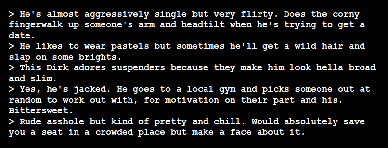 seaslimers's tweet photo. #dirkstrider is on his 12th day of #31witches and I'm reeling with how cute he came out. He's definitely a thot, make no mistake. This guy's a consummate lover. #homestuck #trickster motifs were involved. I'm allowed! https://t.co/Pus3p7V6GB