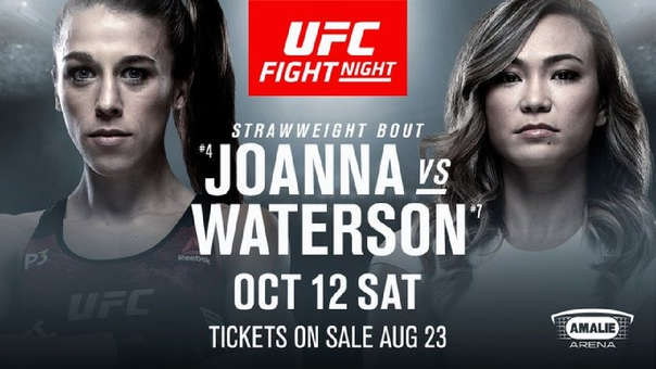 HighlightsMm's tweet photo. UFC Fight Night 161 Jedrzejczyk vs Waterson – Oct 12, 2019 https://t.co/N8bZAHzG6F https://t.co/yzO2mbAfrb