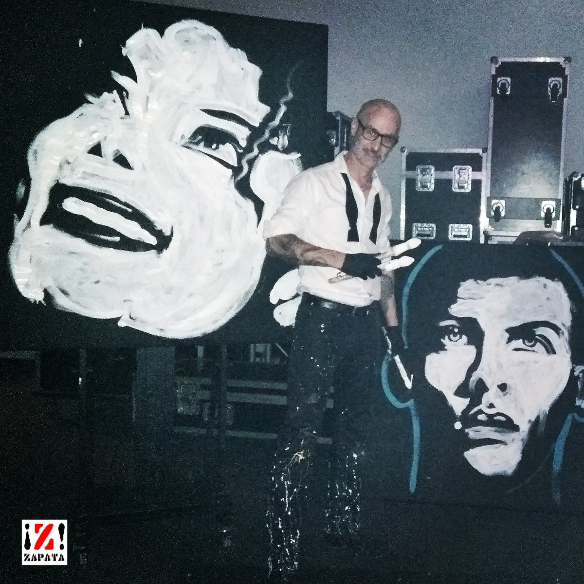 zapata_painter's tweet photo. #livepainting Hier soir, au gala #PleinsFeux de #Villemomble. Super soirée avec Laurette de Paname, Sebastien Mossiere, Sonny et Galina Hayes, les Philips, Romina Micheletty, Heejin Diamond, Elastic & Francesca . Merci aux techniciens et @asennina . https://t.co/lqRFuHxPyJ