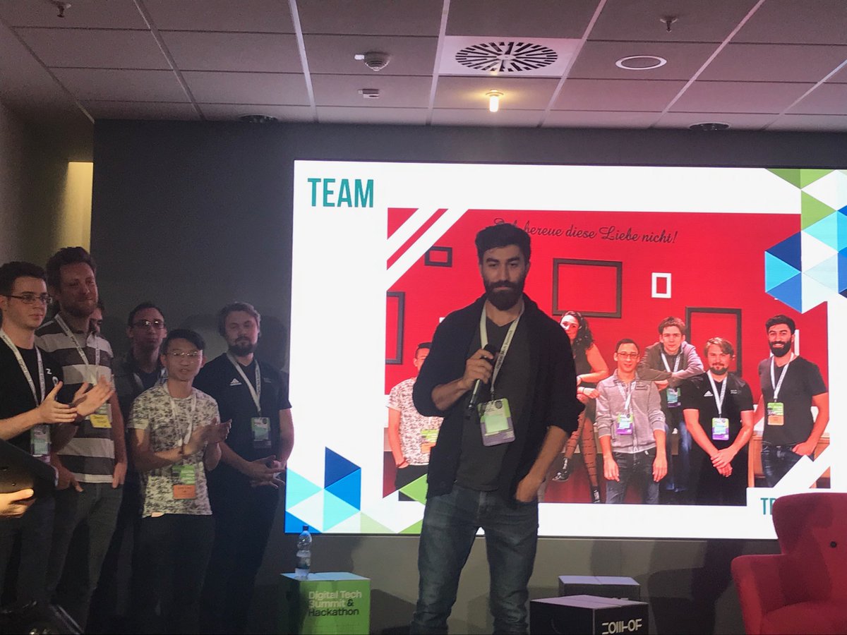 moeslein's tweet photo. So cool to see our guests from ⁦@fengchiauniv⁩ #Taiwan among the finalists of the Digital Tech Summit 2019 ⁦#GoTechSummit ⁦@zollhofHQ⁩ ⁦@FAU_Germany⁩ ... not just travelling 13h but in addition working all night long and co-creating impressive results 👍 https://t.co/KtqVWuebcK