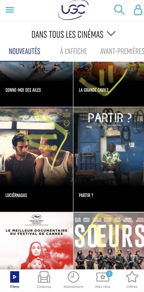1ère avant-première publique de <a href="/PARTIR_LE_FILM/">PARTIR?</a> vendredi 18/10 à 20h au <a href="/UGCcinemas/">UGC</a> Paris 19. Un film de <a href="/MaryNiba/">Mary-Noel Niba</a> sans misérabilisme sur les migrants. 
Une prod <a href="/DACP_/">DACP</a> #documentaire #afrique #cinema #migrants #paris19 
Réservation : m.ugc.fr/films/13233?id…