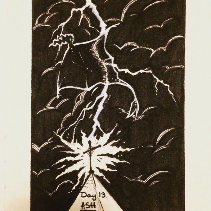 Day 13 #inktober #inktober2019 #inktoberday13 