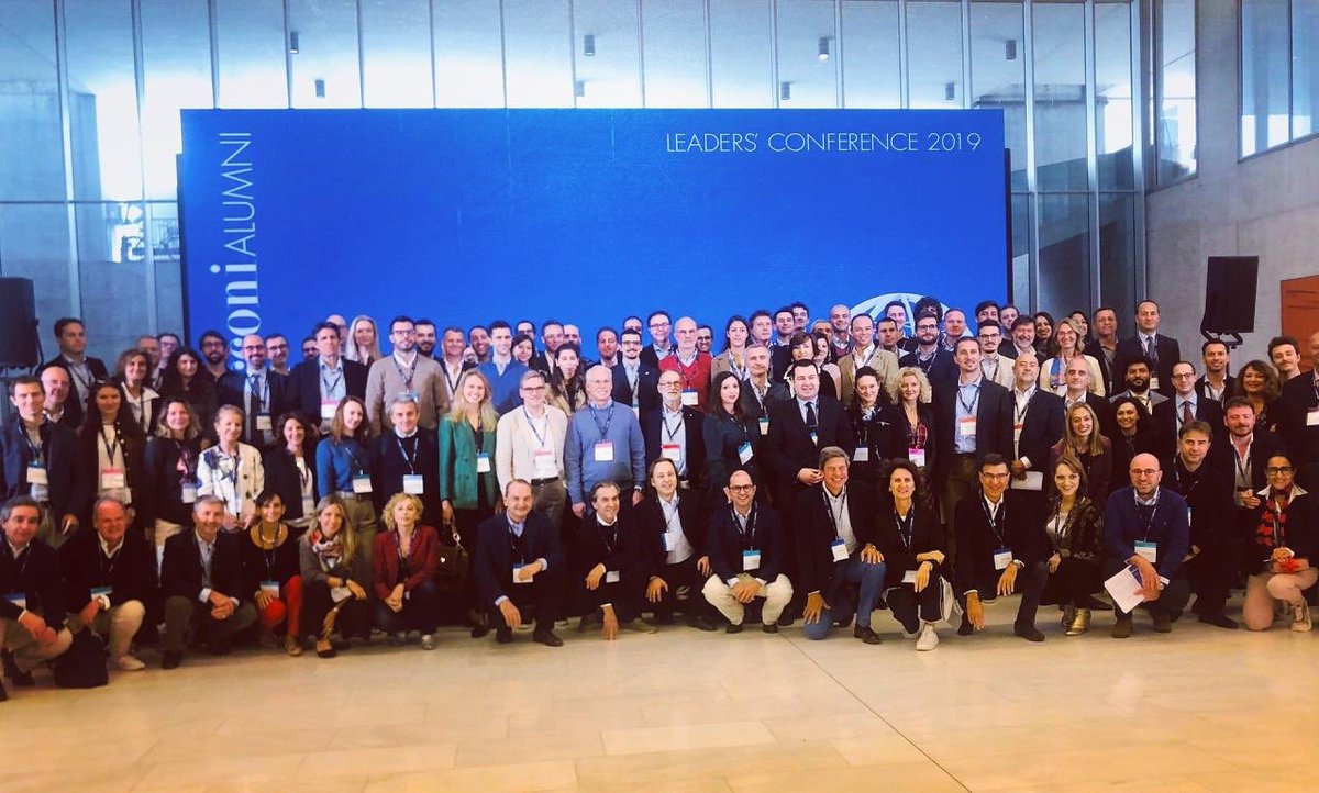 loretosal's tweet photo. #bocconialumni #leadersconference19 2 interesting inspiring days #everyonematters https://t.co/EQ9S3SEImW