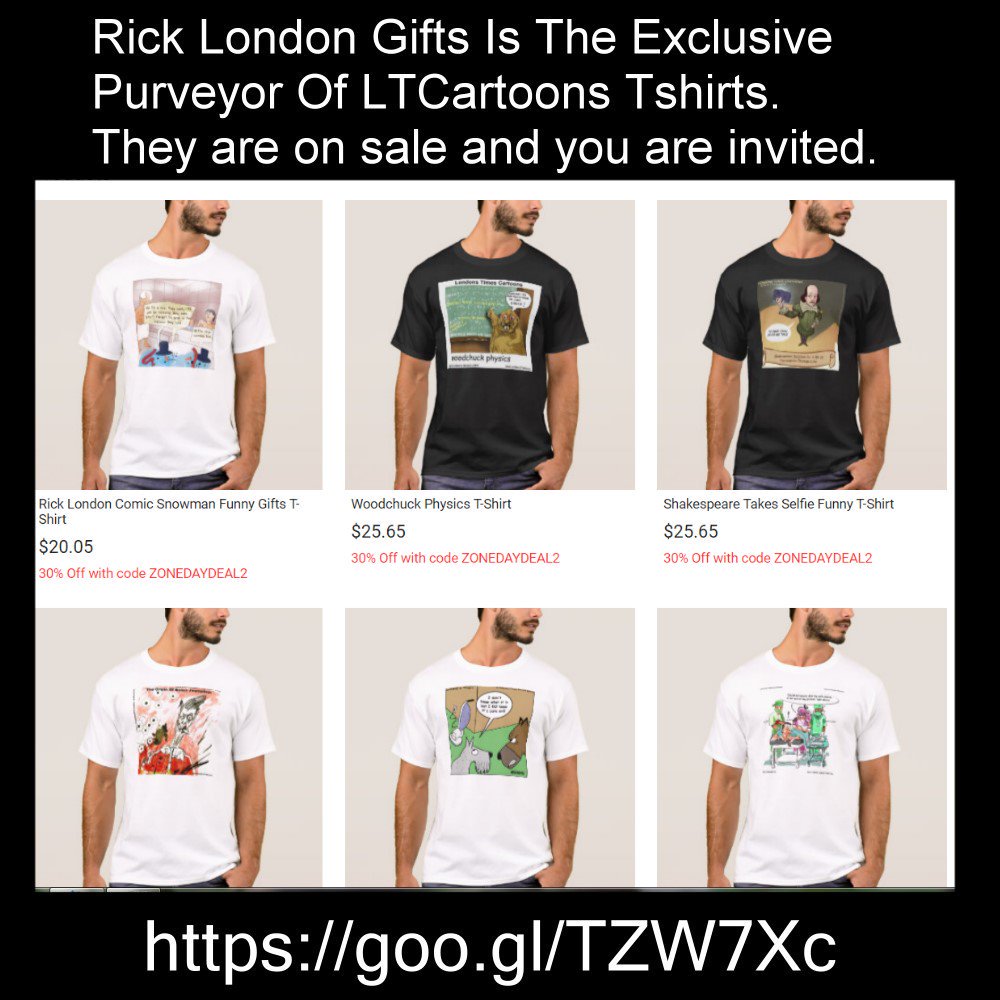 ricklondon's tweet photo. #New #Funny #Teeshirts are here! Order #exclusive Google #1 ranked @LTCartoons #offbeat #comic #Gifts from the #Comfort & #Security of home #Worldwideshipping🌏 #humor @zazzle #gift #tees #tshirt #shirts #funnytee #freepersonalization #humor #tee #funny https://t.co/RCjHHEDZ7n https://t.co/qHYIxciE8T