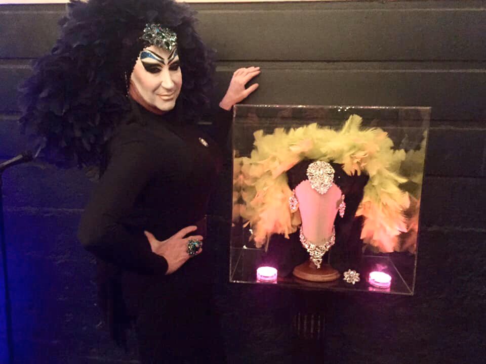 SisterRoma's tweet photo. She’s been immortalized! Last night @TheAcademySF unveiled the first installation of their permanent exhibit honoring SF LGBTQ history! 🏳️‍🌈💪🏼🙌🏼🙏🏼💅🏻 https://t.co/NTbsV1tpbO