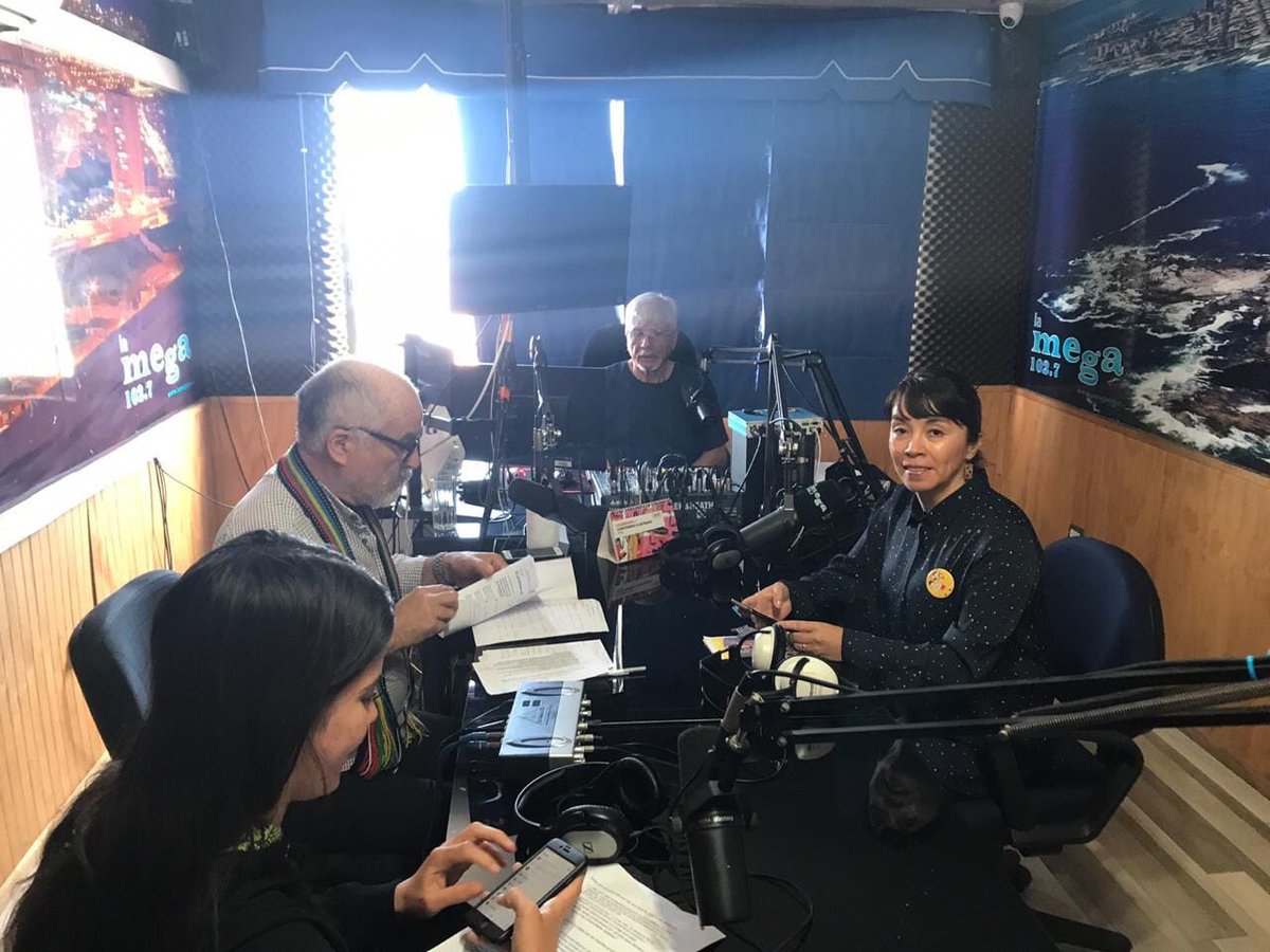 Hoy en programa "Por cambios de verdad" de radio La Mega 102.7 FM.         #ConstruyamosMásUniversidad