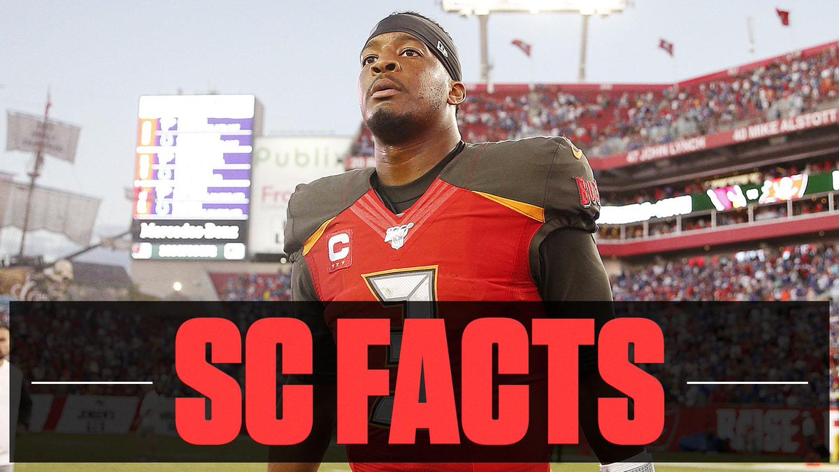 SportsCenter's tweet photo. Jameis Winston now has 5 games of at least 4 turnovers since entering the NFL in 2015.

No one else has more than 2 over that span. #SCFacts https://t.co/jAZ0eL0lFD