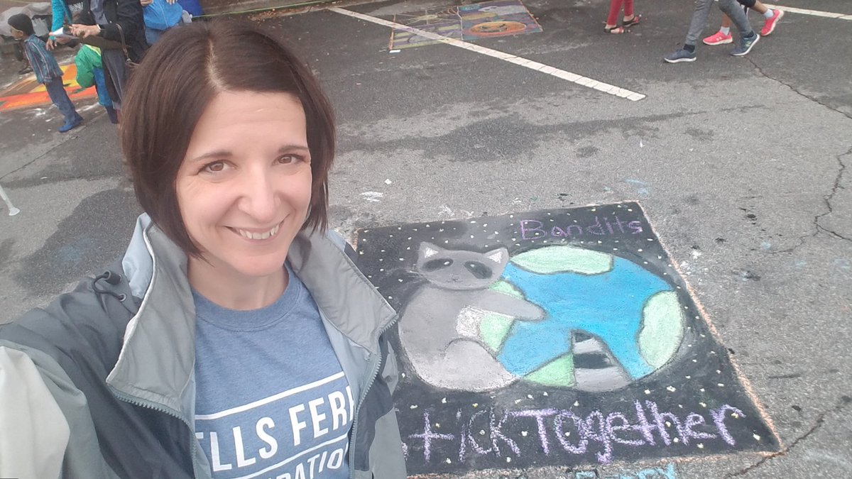 Congrats to our Art Leader Club for their 3rd place win at #chalktoberfest2019. Great job Bandits!
