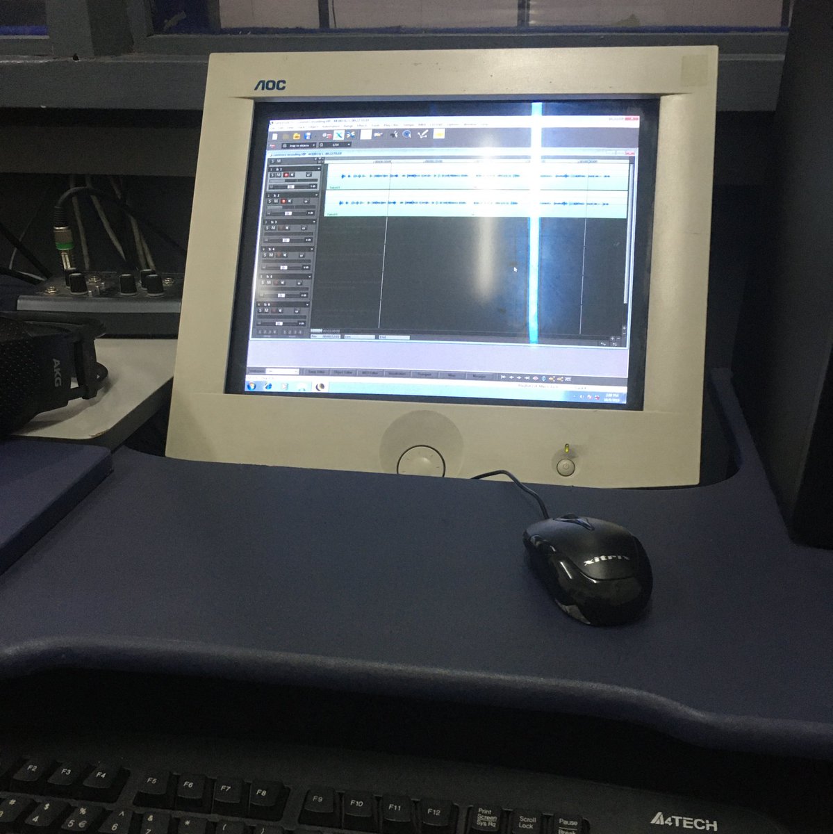 aagrayatis's tweet photo. It’s been a while. #voiceover #broadcast #voiceediting https://t.co/LPlAftme47