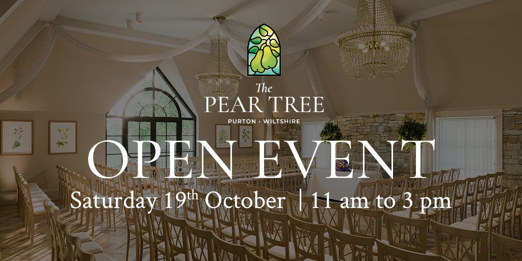 A very autumnal Open Event | Meet the team, explore the grounds and be inspired | We promise unlimited hot chocolate and warm gooey brownies | Give us a call on 01793781270 to book your space 🍂

#MarryMeAtPearTree #peartreepurton #openevent #weddingvenue #2020wedding