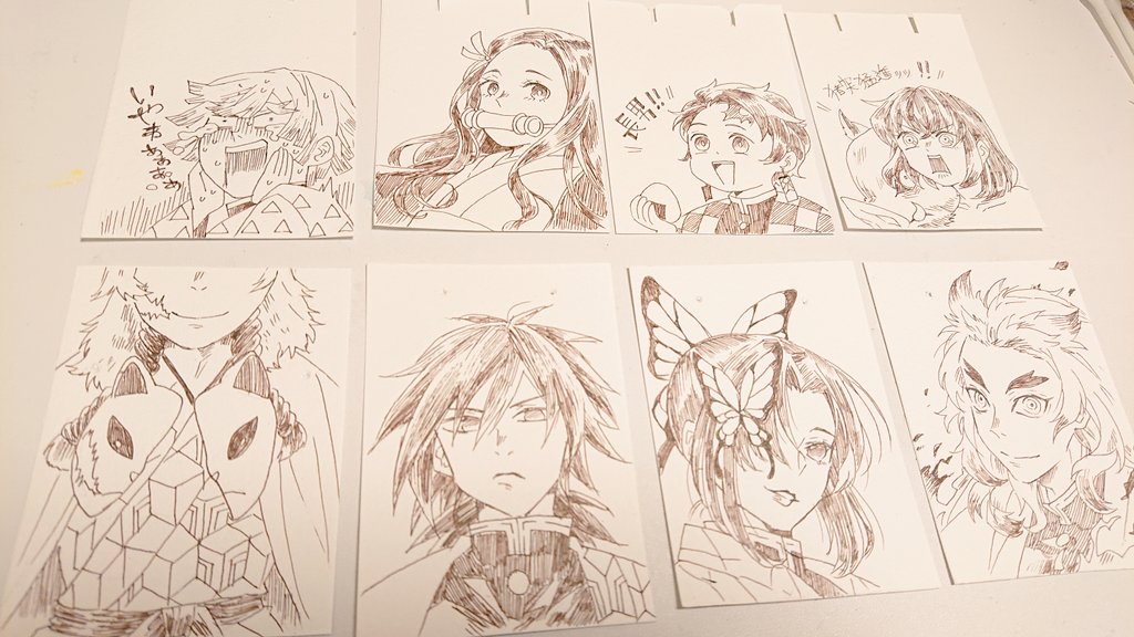 つ か れ た

花札ピアス台紙の裏に落書きしてた 