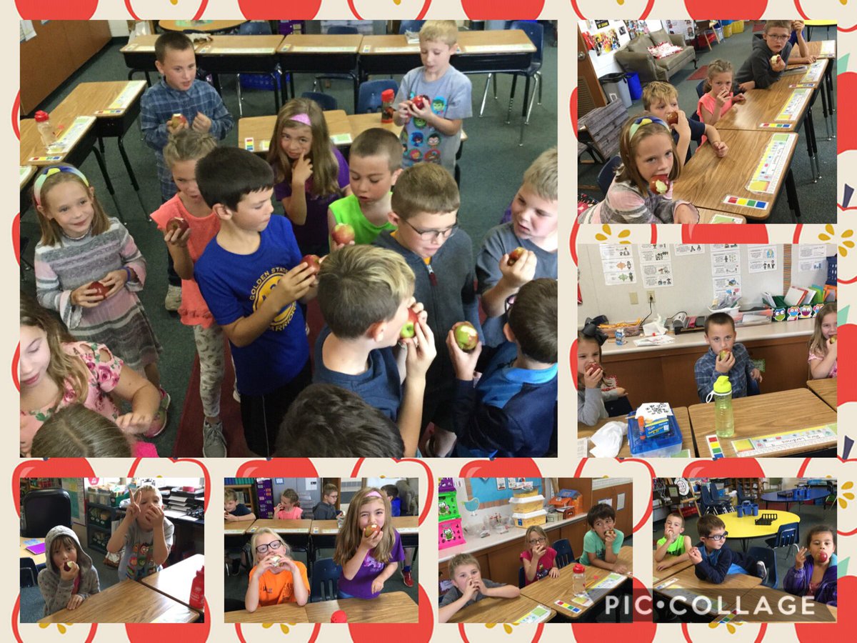 Great Lakes Apple Crunch 🍎#greatapplecrunch #F2SMonth #farmtoschool #RaiderStrong <a href="/PCSD_LN/">Lannoye Elementary</a>
