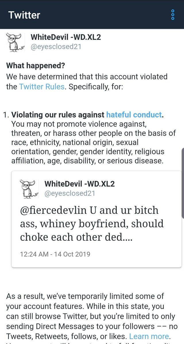 RollingStoneExt's tweet photo. #Twitter @Twitter @Jack
Has grounded my udder acct.. farkin bastards.. All of the sudden choking someone isnt funny no mo..
@sawmilltaters @C1TYof5L1NT https://t.co/DZ3NxvSpDD