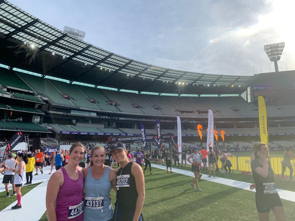 Our team had a fantastic time yesterday at the #melbournemarathon! <a href="/melbmara/">Melbourne Marathon Festival</a> #medalmonday Way to go everybody! We're so proud! 👏😁🏅
#melbournemarathon2019