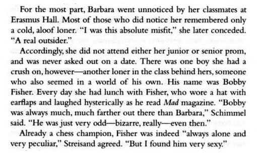 1964_bobby's tweet photo. @BarbraStreisand @nytimes Barbra dear, got to know. How much is actually true? Did you really say these things? Or were they attributed to you, by an imaginative reporter? https://t.co/tYUX4buZ8T