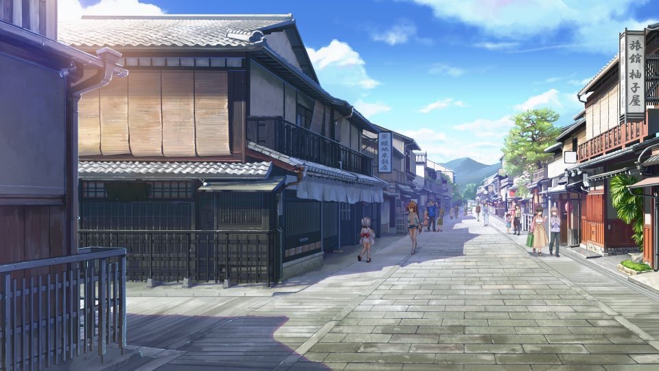 山人 耳すま 千恋 万花 ゆずソフト Yuzusoft 舞台散歩中 京都の祇園町南側 花見小路です カス野郎 巫女姫様 おはようございます カバン持ちます 芳乃 けがわらしいカス野郎はお呼びではありません 千恋 万花 千恋万花 ゆずソフト