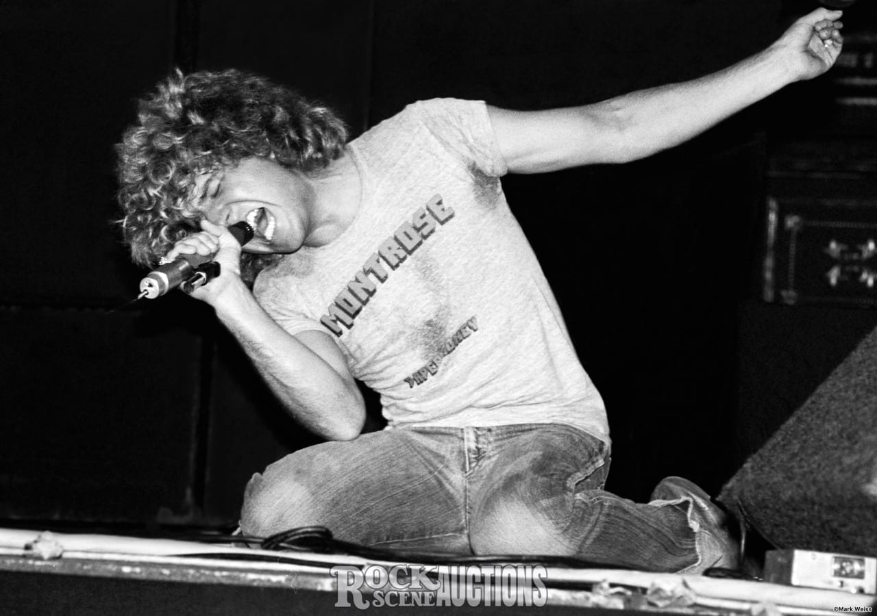 Happy Birthday to Sammy Hagar, born on October 13, 1947. 
Sammy Hagar 1978 by Mark Weiss  