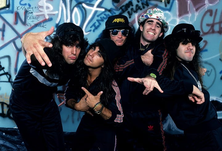 Happy Birthday to Joey Belladonna, born on October 13, 1960.   Anthrax 1987 by Mark Weiss  