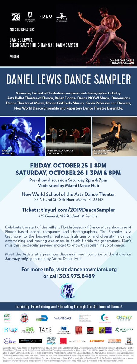 dancedan's tweet image. 2019 Daniel Lewis Dance Sampler