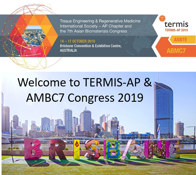 <a href="/ApTermis/">TERMIS-AP + ABMC7 2019</a> 2019 Congress is here!! Registrations open at 10.30am, we look forward to seeing you today. Don't forget to post about your favourite sessions and Congress highlights and tag <a href="/ApTermis/">TERMIS-AP + ABMC7 2019</a>