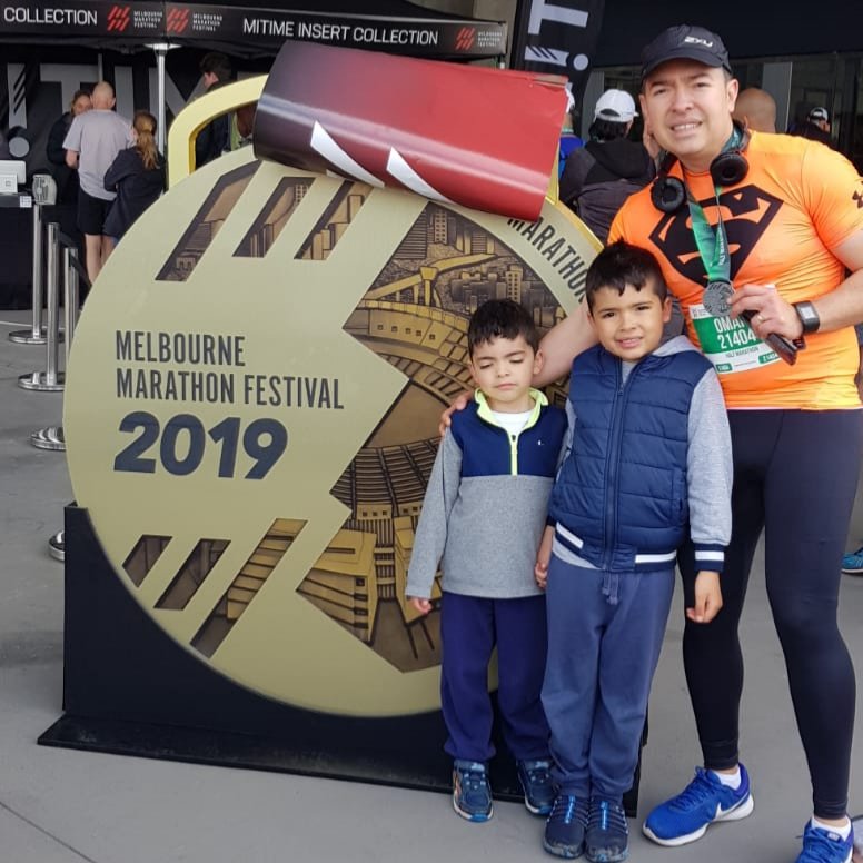 <a href="/melbmara/">Melbourne Marathon Festival</a> Thanks for such an amazing event. Well organised, family friendly, the most amazing volunteers. I finished the Half Marathon in 1:54:29 and I'm so proud of it. See you next year! #MelbMara