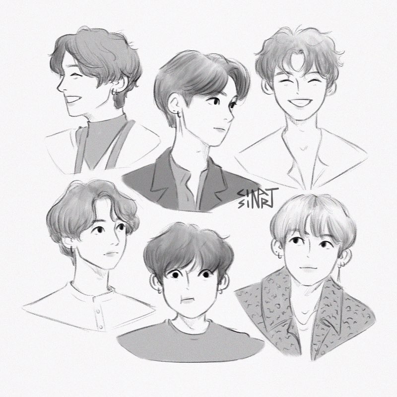 goodbye long haired jungkook, u will always be in our memories and in our fanarts 
#bts #btsfanart #jungkook 