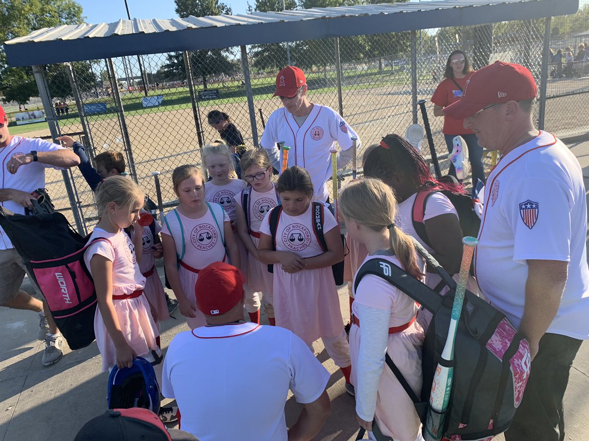 We played our hearts out today and came up short in the semifinal game - loved our softball weekend!  @PlayMSP #2019MonsterBash #TopekaAngels10C