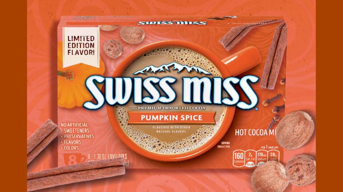 Pumpkin Spice Hot Cocoa. #hotcocoa. #pumpkinspice. #youtube. #swissmiss. #f...