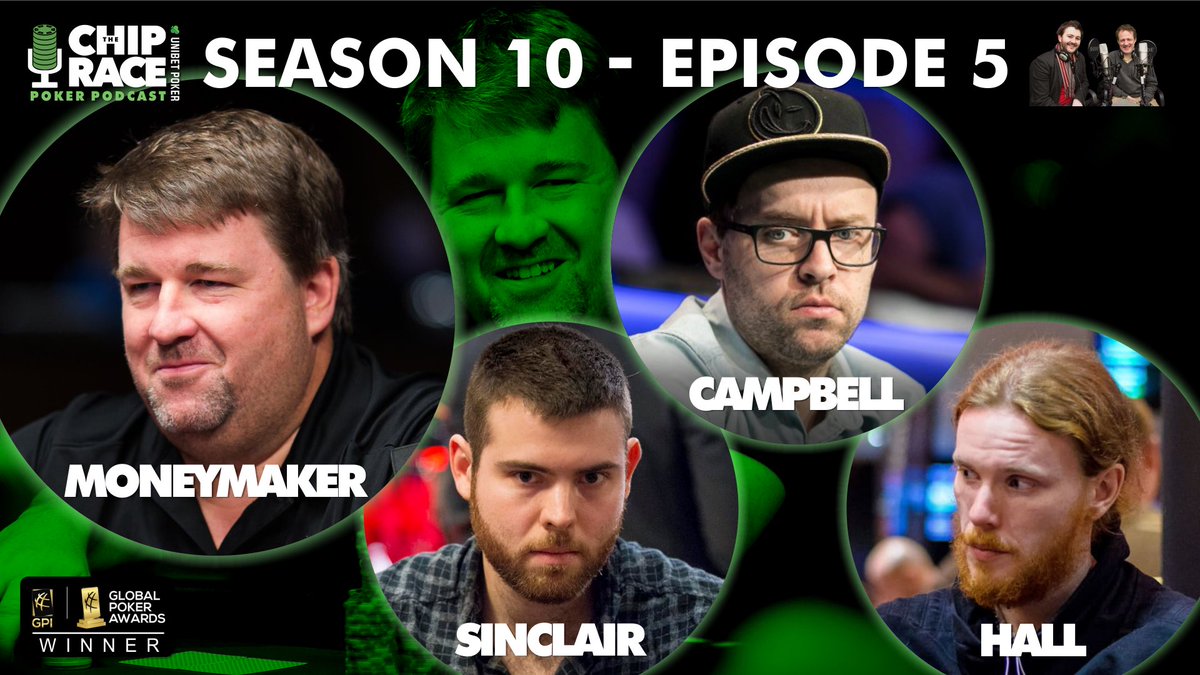 ♠️ ♥️ ♣️ ♦️  S10~E5 ♦️ ♣️ ♥️ ♠️

🇺🇸 WSOP Main Event Champ <a href="/CMONEYMAKER/">Chris Moneymaker</a>
🇦🇺 WSOP POY Frontrunner @SonicJaxx2019
🇬🇧 WSOP-E ME Champ <a href="/jacksincredible/">Jack Sinclair</a>
🔥 Hot-Takes from <a href="/Jabracada/">Tom Hall</a>, <a href="/DaraghDavey/">Daragh Davey</a> + our hosts on #PostleGate

🎙 soundcloud.com/thechiprace/se…

🔁RT=draw for €50 <a href="/unibetopen/">Unibet Open</a> seat