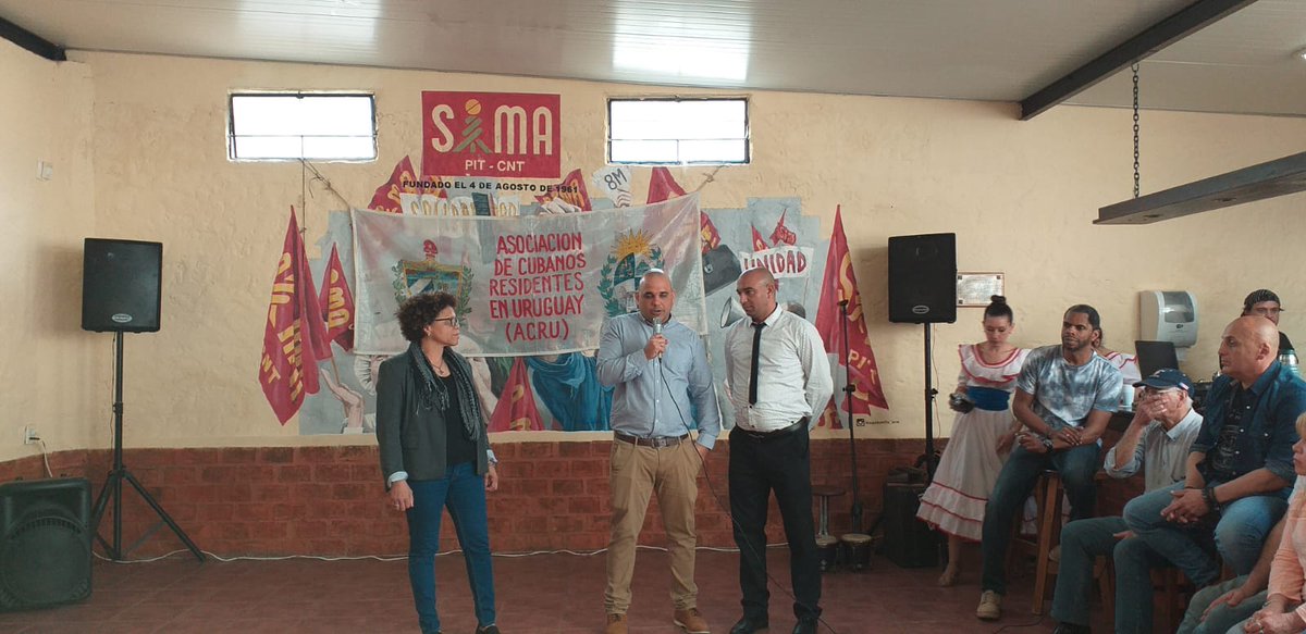 ConsuladoDe's tweet photo. Se celebró Encuentro Nacional de Cubanos Residentes en #Uruguay @SoberonGuzman @CubaMINREX @NacionyEmig https://t.co/4354r1VME0 https://t.co/cTMRw8Ozes