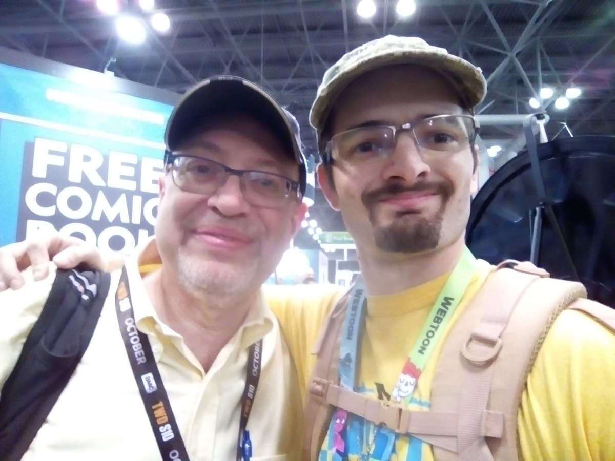 BeccoMax's tweet photo. STARGATE SUNDAY
The best thing of this year @NY_Comic_Con Got to meet @jcvaughn1 co-writer of Stargate for @AmericanMytho
One hell of a guy. Really hope for him to get to continue his Stargate run.
@stargatecommand @mgm_studios
#StargateNow #StargateSunday #StargateAtlantis https://t.co/glNgo5Ctln