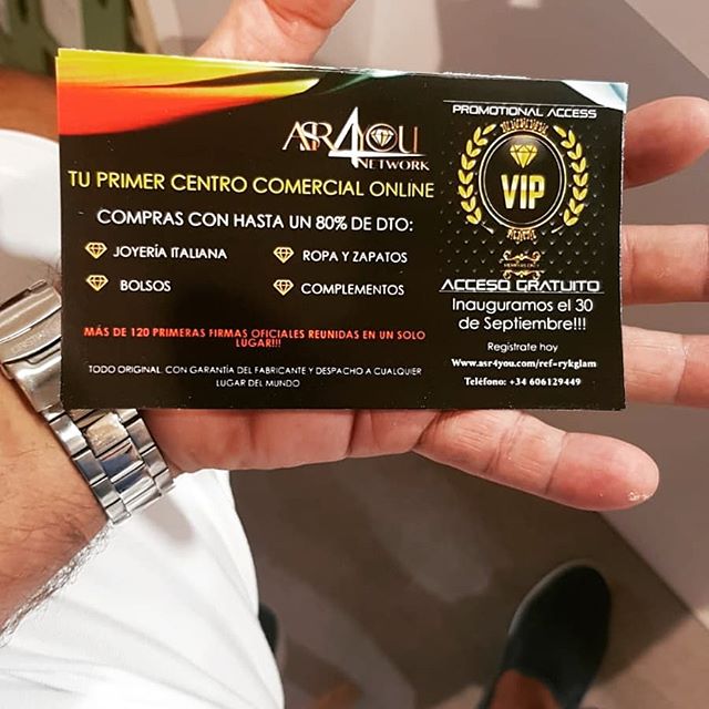 DSantiDist's tweet image. El Mayor Centro Comercial Online con más de 120 marcas reconocidas a nivel mundial y descuentos 
de hasta el 80%.

asr4you.com/dsantidistribu…
 
ASR4YOU obtenga gratis su registro VIP.

¿Te lo vas a perder?

#versage #gucci #armani
#moda #joyeriaitaliana #accesorios #grandesmarcas