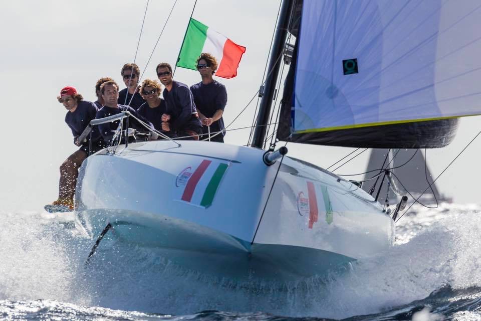 Nautorswan's tweet photo. The champions of The Nations Trophy 2019!
Edoardo and Riccardo Ferragamo’s ClubSwan 36, Thirty-Six (ITA), Andrea Rossi’s ClubSwan 42, Mela (ITA), Dmitry Rybolovlev’s ClubSwan 50, Skorpios (RUS) and Klaus Diederichs’ Swan 45, Fever (GER)!
#TheNationsTrophy https://t.co/ZzMndKCMYm
