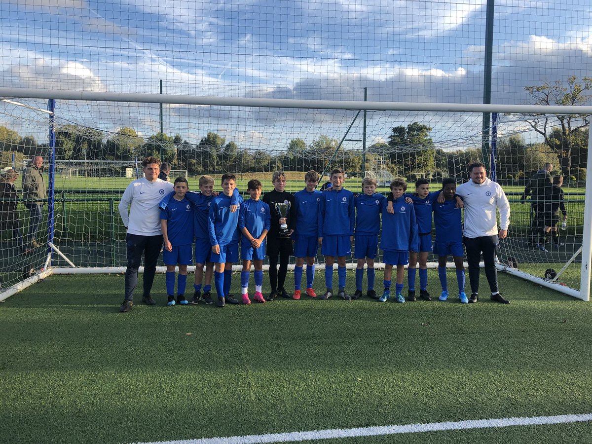 Proud of Stanley and his team mates winning the U13 Chelsea FC Foundation cup today, Stanley scoring 6 goals ⚽️⚽️⚽️⚽️⚽️⚽️