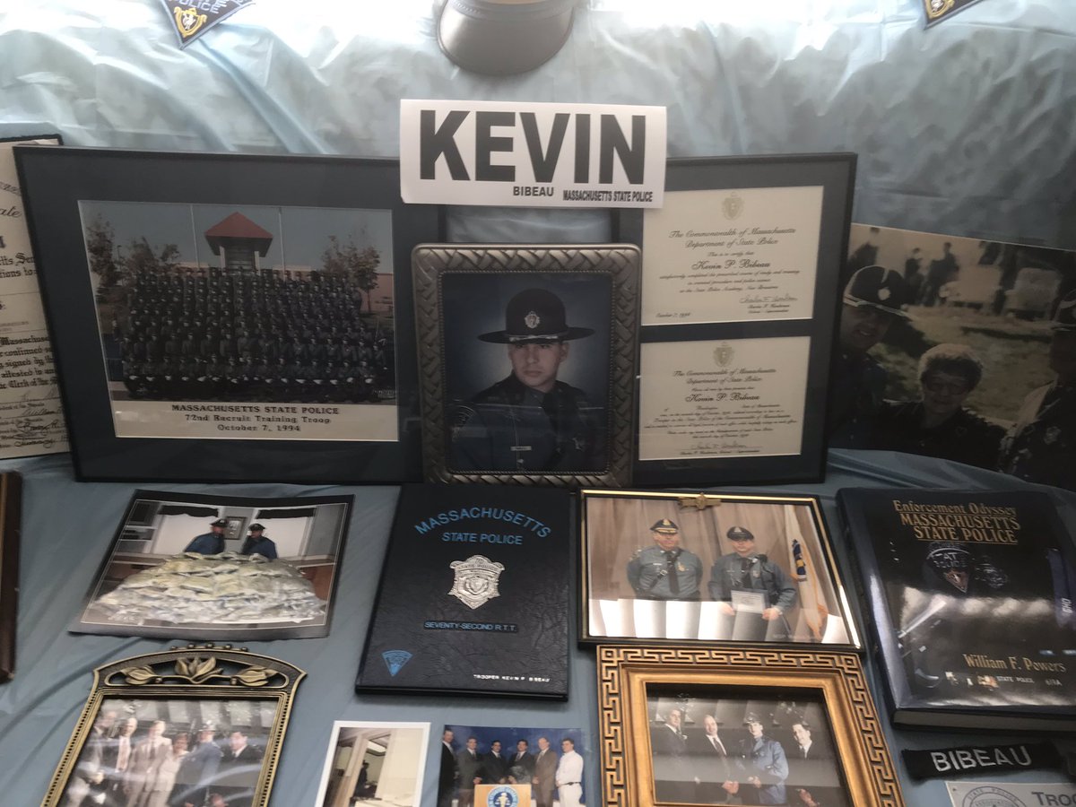 Congratulations on your retirement from the Massachusetts State Police, Trooper Kevin Bibeau