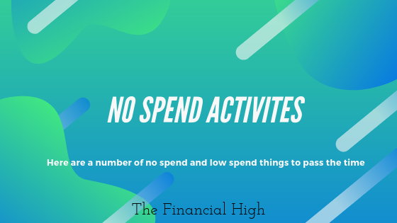 FinancialHigh's tweet photo. Today week we are kicking off our first no spend week, 13/10 to 19/10.

With that here is a list of no-spend or low spend activities for when you’re bored or tempted to spend or just looking for something to keep you entertained without blowing your budget. https://t.co/7Gf0I3yISW
