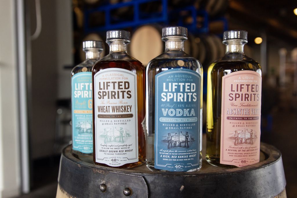 Bring our spirits home - stop by today to grab some bottles and start making your own creations. 🍸 #liftedspiritskc