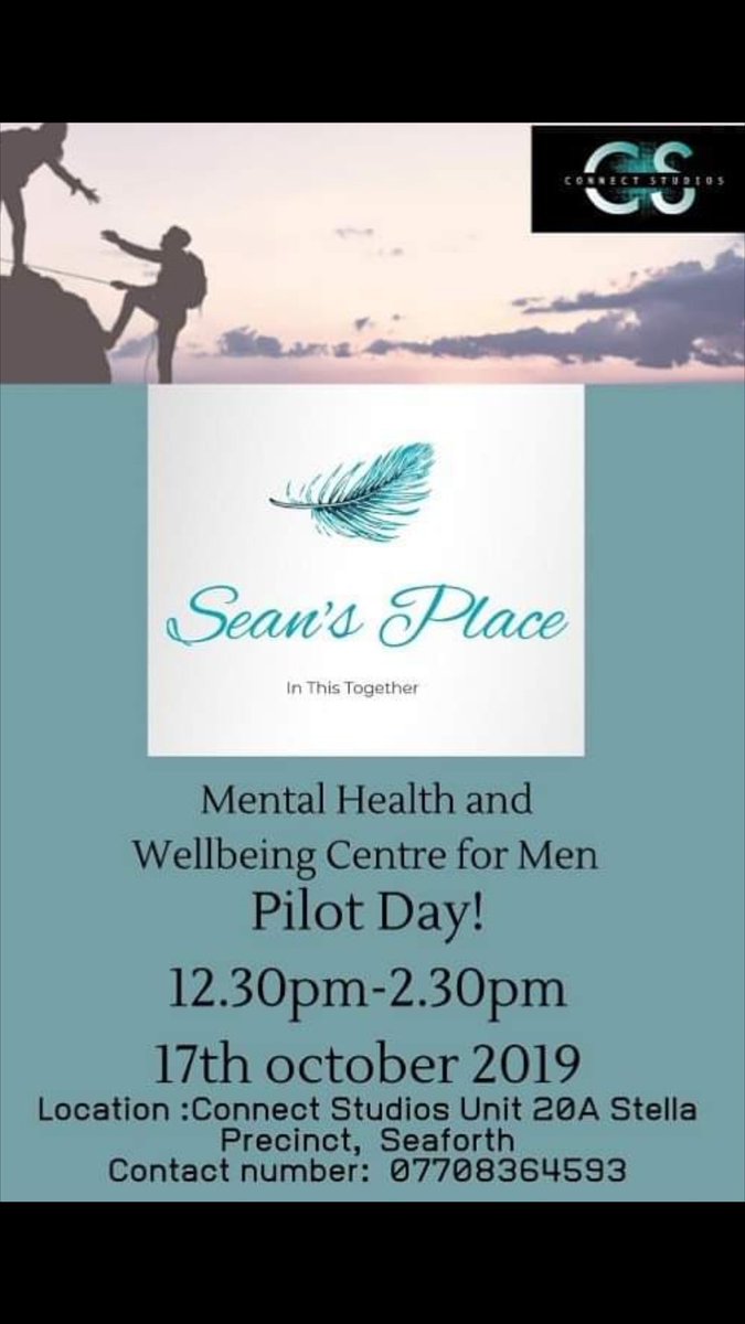 So...here goes... please watch our 1st video post to hear more about our pilot day on Thursday 17th October and hear how you can help us. Thank you for listening 💙

#mentalhealth #SeansPlace #support #MentalHealthMatters

m.facebook.com/SeansPlace2/vi…